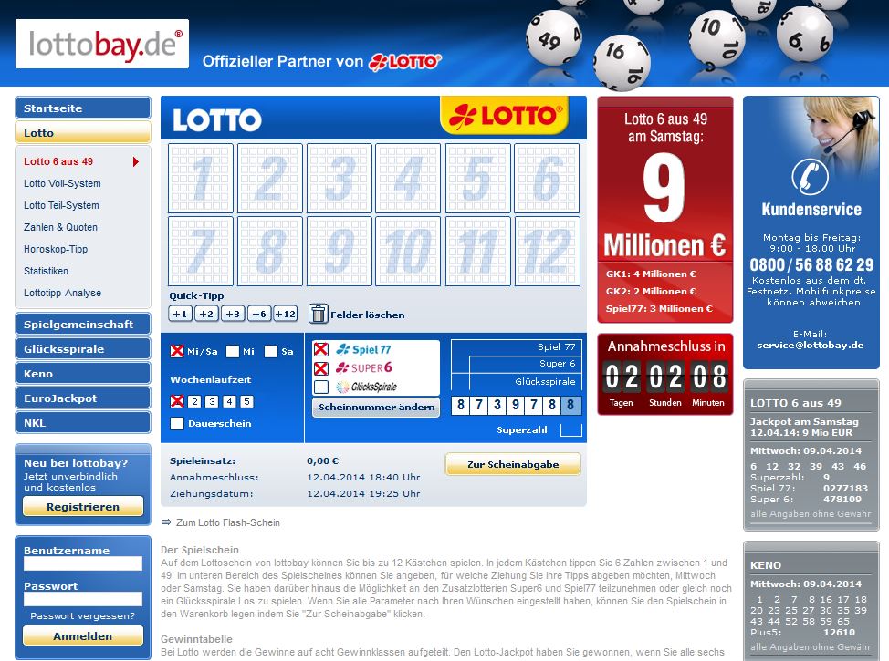 www.lottobay.de