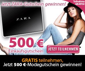 500 EUR Zara Gutschein